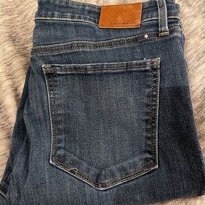 Lucky Brand Women's Denim Jeans with Tan Accent